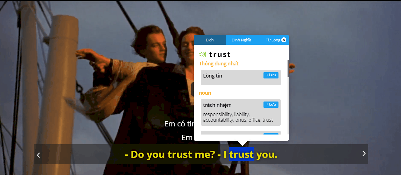 Học tiếng Anh qua Phim cho Người Mới Bắt Đầu